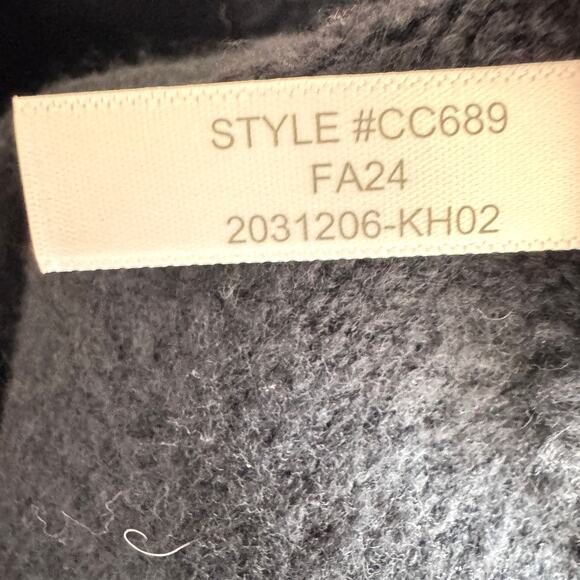 J. Crew Factory Womens Sweater Vest Size XL Extra Soft Wool Blend Neutral Black - Picture 5 of 6